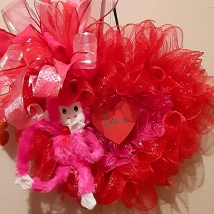 Valentines Day wreath